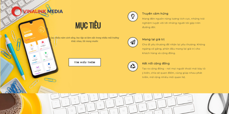 Mẫu landing page bán hàng điện tử, đồ công nghệ
